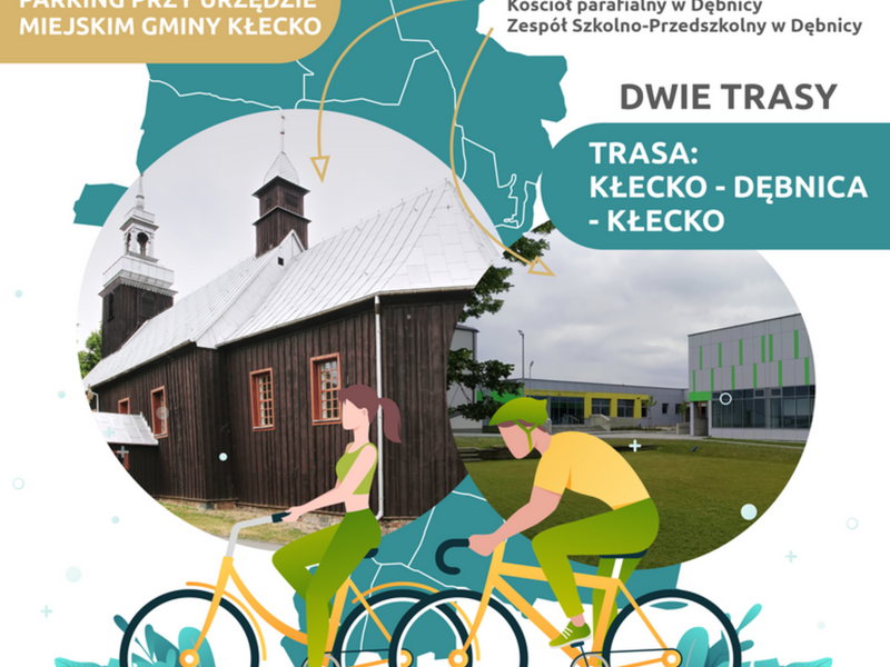plakat rodzinny rajd rodzinny do Dębnicy