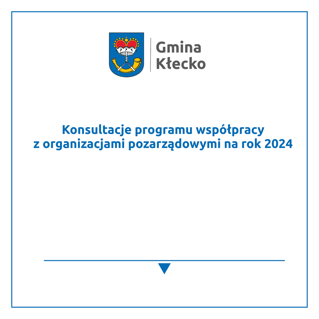 informacja o konsultacjach Programu na rok 2024