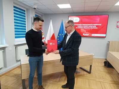 Dokumentacja techniczna na kolejne ścieżki rowerowe w przygotowaniu - podpisanie umowy