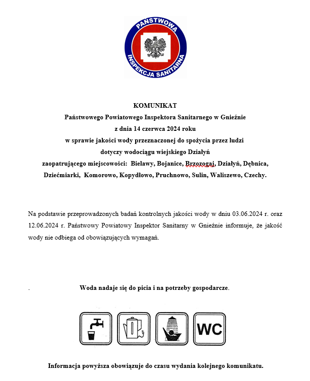 Państwowego Powiatowego Inspektora Sanitarnego w Gnieźnie