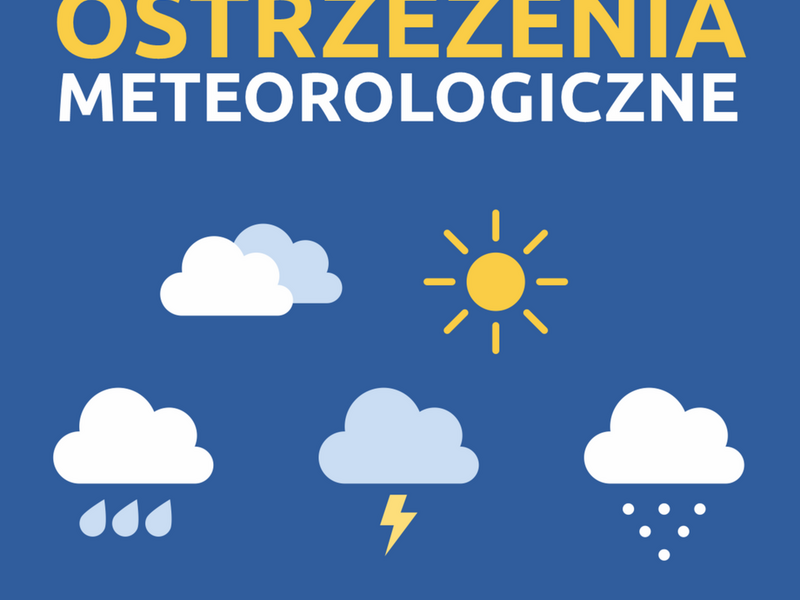 ostrzeżenie meteorlogiczne