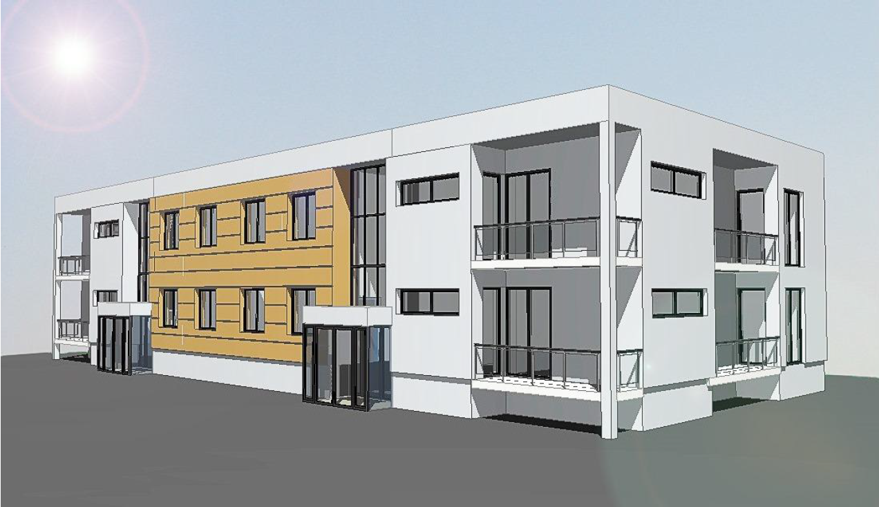 projekt nowych bloków w Kłecku