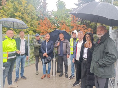 Zakończenie prac przy budowie kanalizacji w Waliszewie
