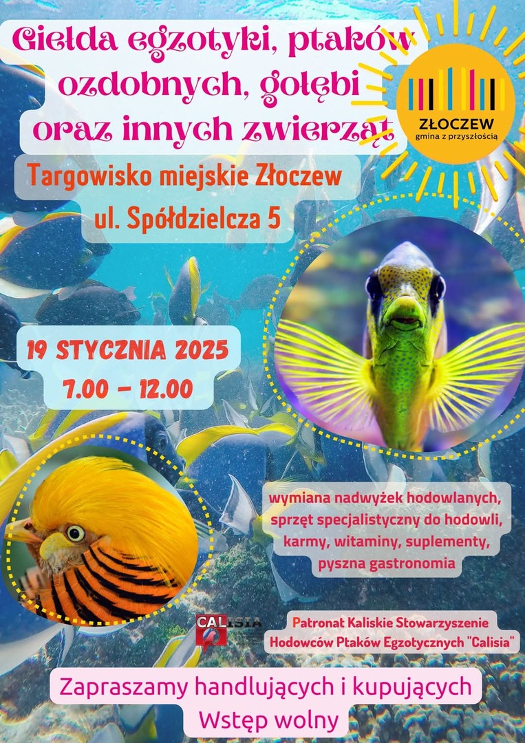 plakat Giełdy egzotyki