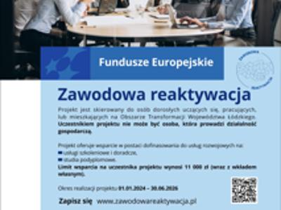 plakat Zawodowa reaktywacja