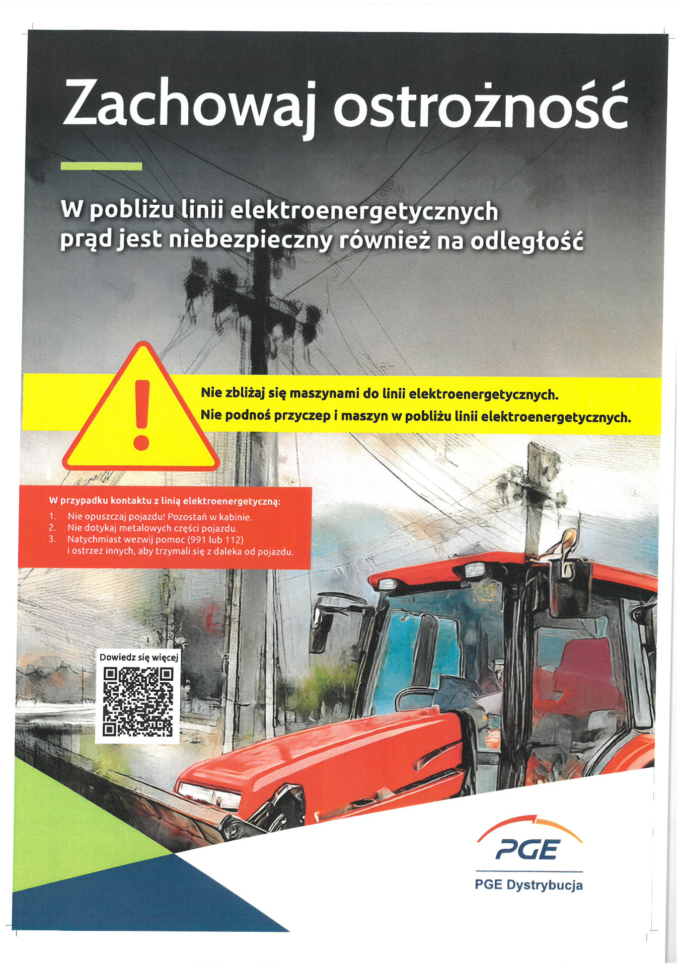 plakat PGE 