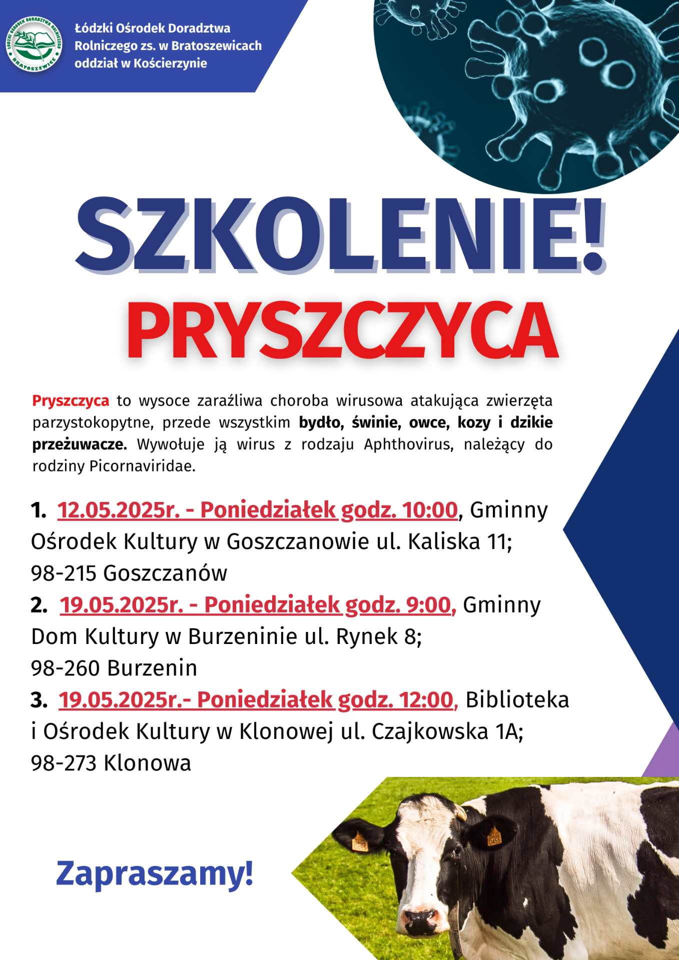 Plakat Pryszczyca