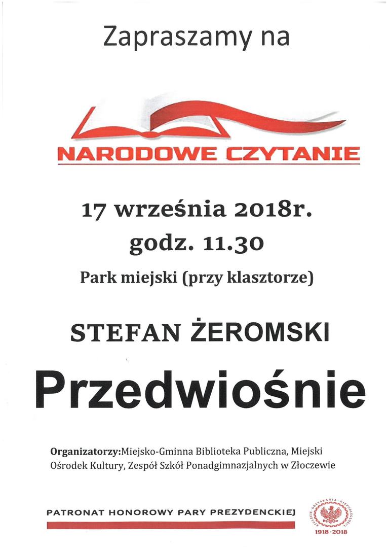 Autor plakatu: ZSP Złoczew
