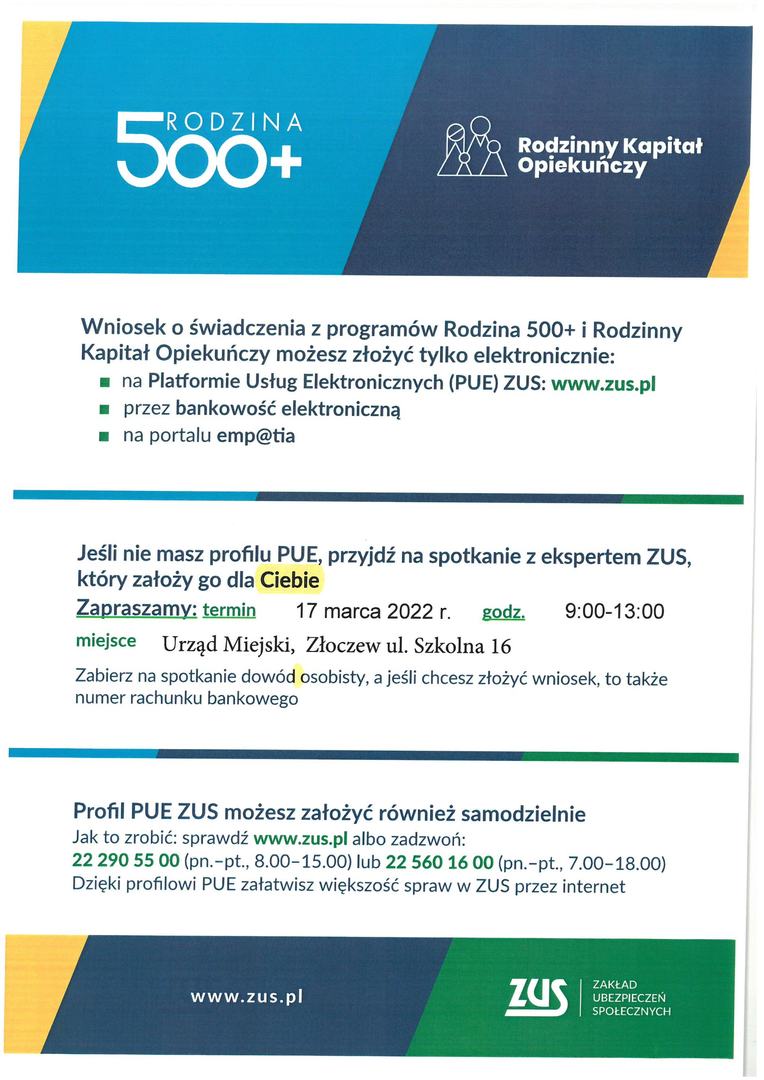 program Rodzina 500+