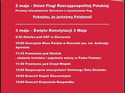 Uroczystości Majowe 2022r.