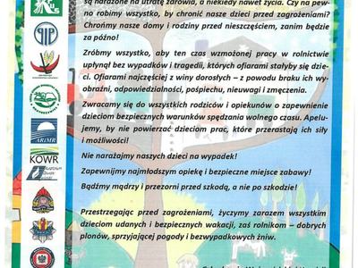 bezpieczne wakacje