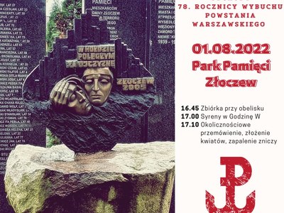 rocznicy wybuchu Powstania Warszawskiego