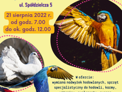 giełda egzotyki Złoczew sierpień 2022