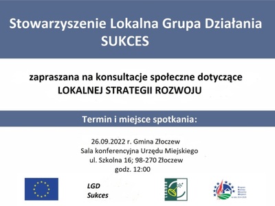 Konsultacje społeczne dotyczące Lokalnej Strategii Rozwoju