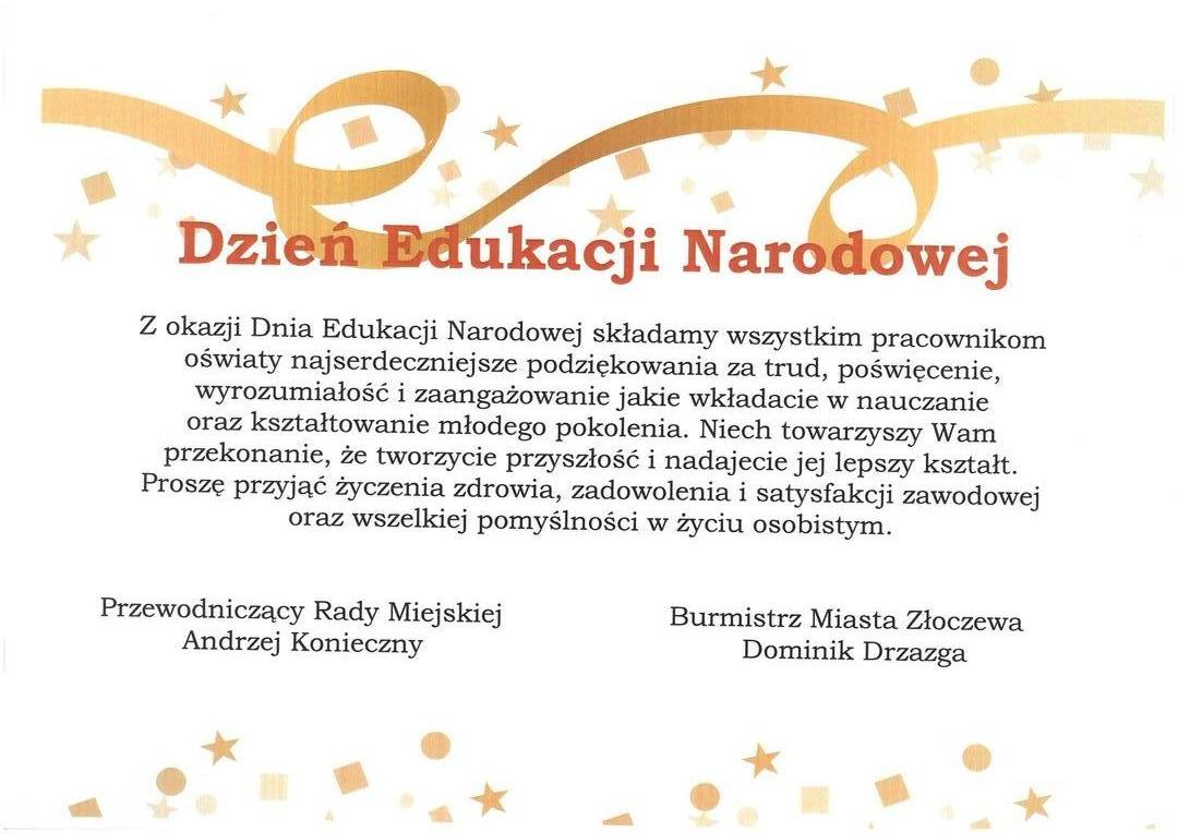 Dzień Edukacji Narodowej