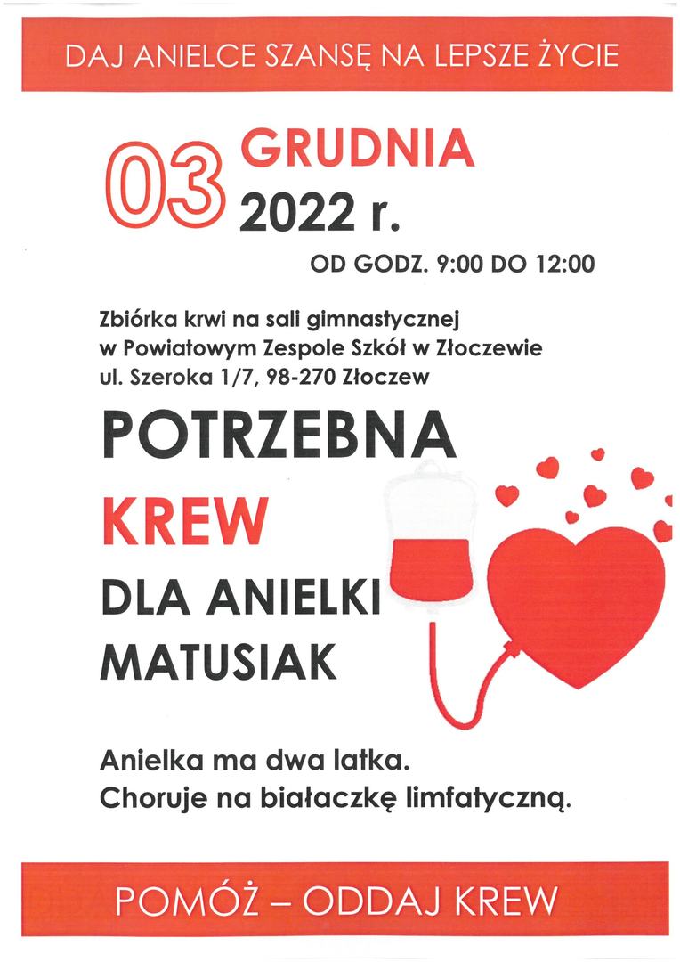 Zbiórka krwi