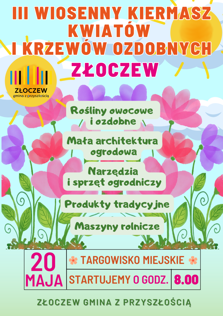 Kiermasz roślin Złoczew 2023