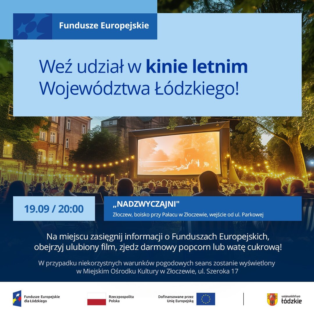 kino letnie województwa łódzkiego