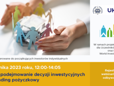 Urząd Komisji Nadzoru Finansowego zaprasza na webinarium