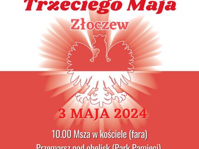 Święta Narodowego Trzeciego Maja.