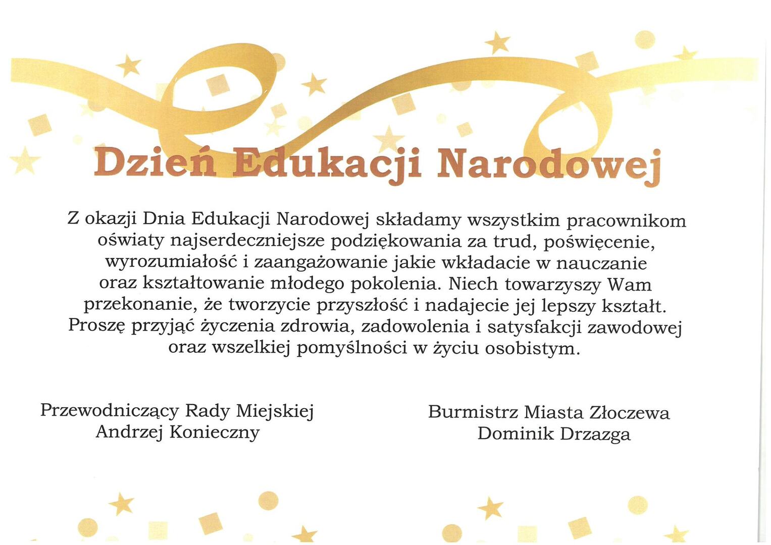 Dzień Edukacji Narodowej