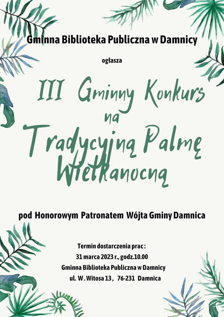 Plakat konkurs