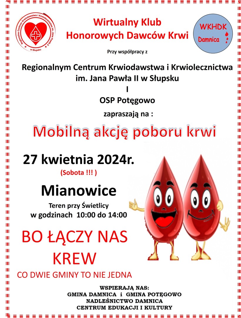 plakat krew