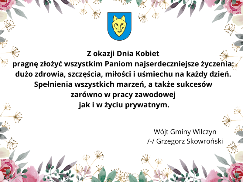 Życzenia z okazji Dnia Kobiet