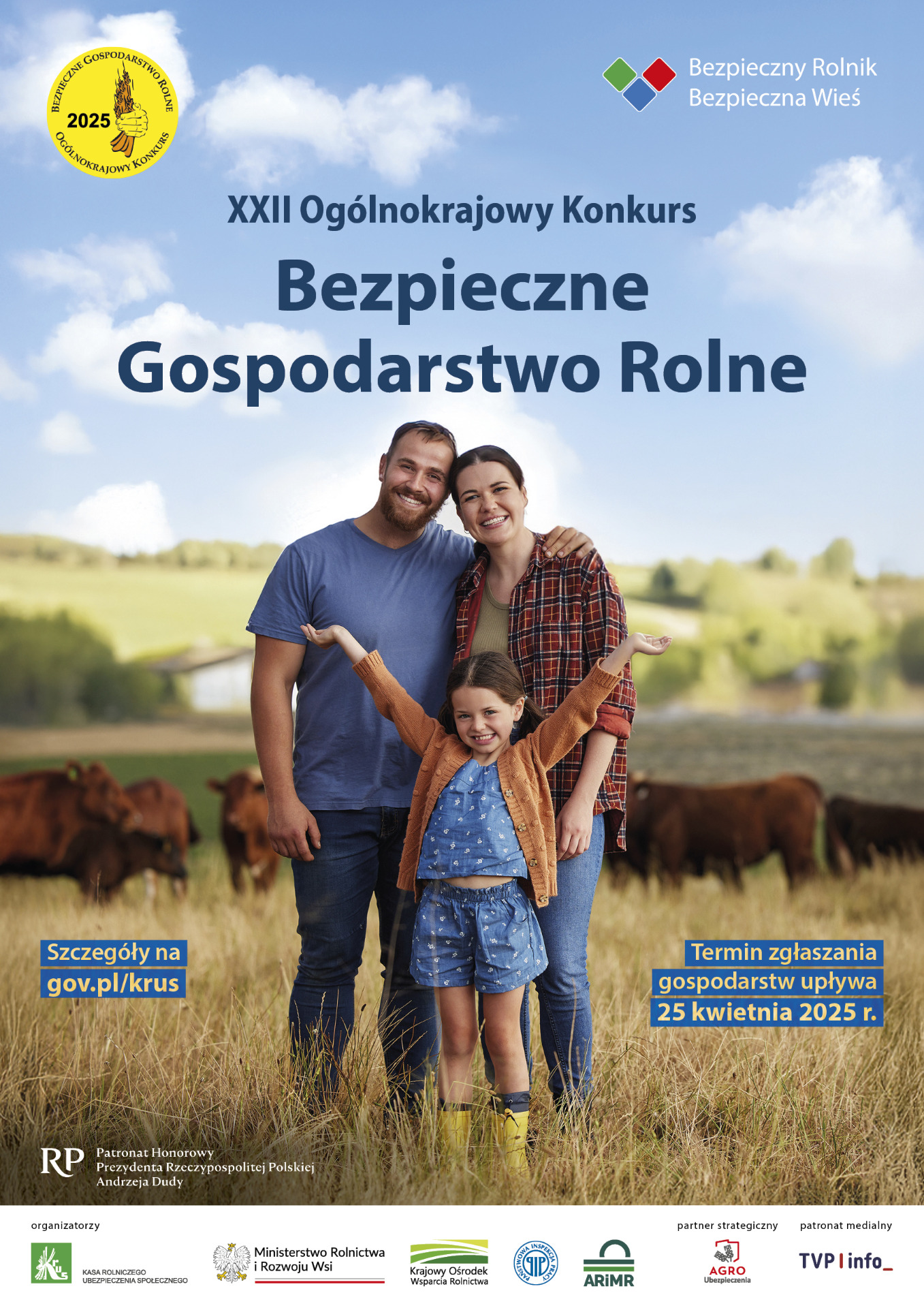 Ogólnokrajowy Konkurs "Bezpieczne Gospodarstwo Rolne"