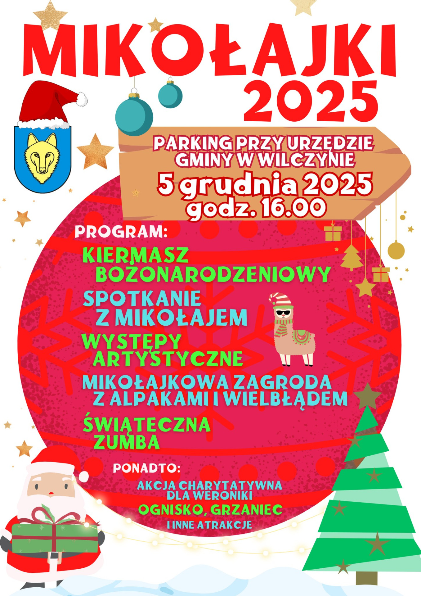 Mikołajki 2025 plakat