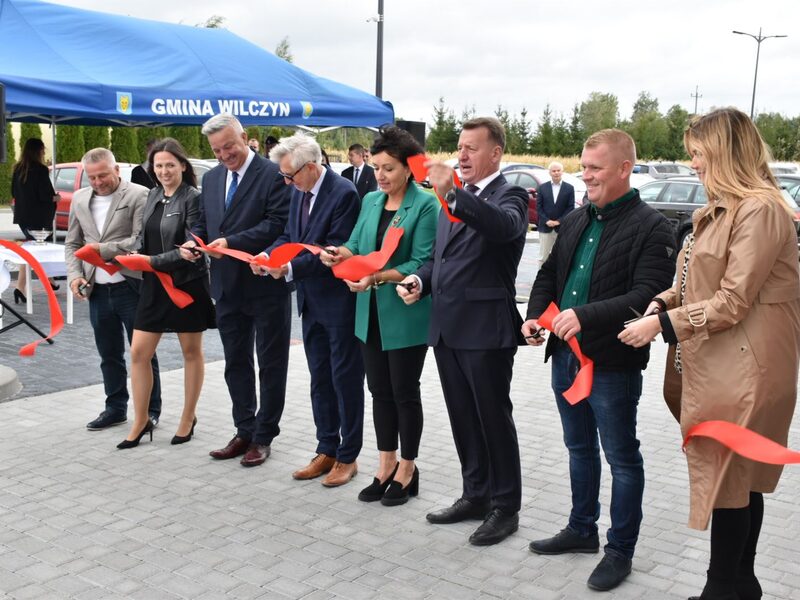 Zdjęcie z otwarcia inwestycji