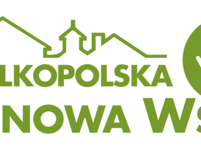 Logo Wielkopolskiej Odnowy Wsi. Zielone litery na białym tle.