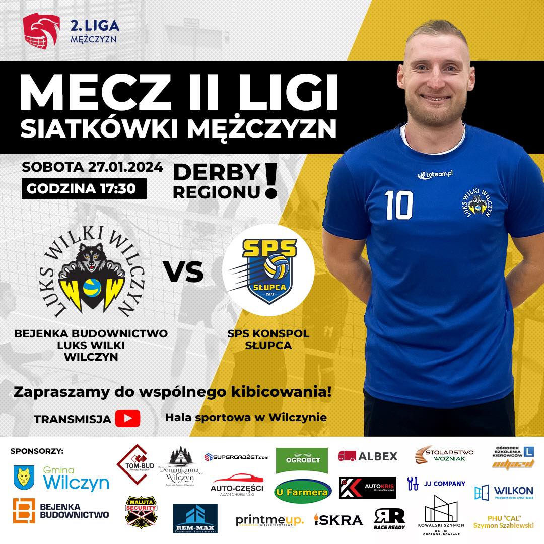 Plakat meczu