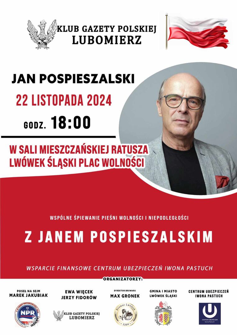 Wspólne śpiewanie pieśni wolności i niepodległości 