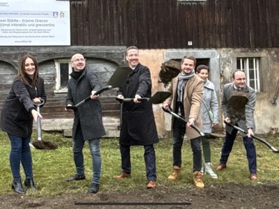 Polsko-niemiecka ceremonia wmurowania kamienia węgielnego, fot. 1