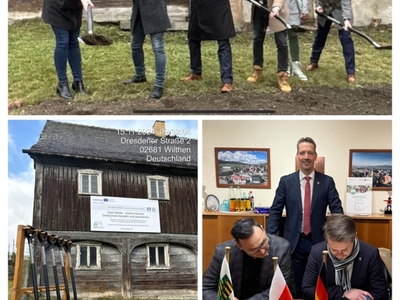 Polsko-niemiecka ceremonia wmurowania kamienia węgielnego