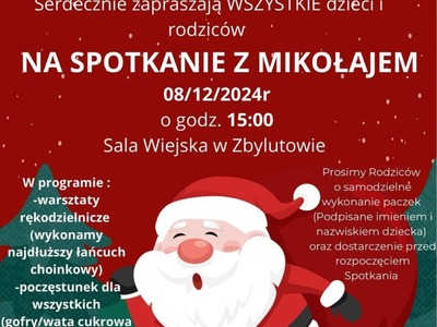 SPOTKANIE Z MIKOŁAJEM W ZBYLUTOWIE