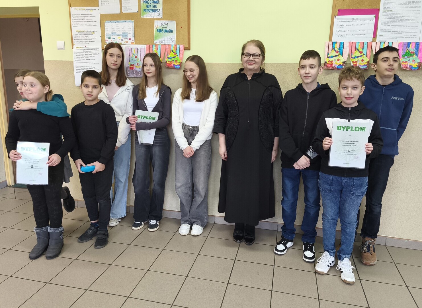 LAUREACI GMINNEGO ETAPU KONKURSU WIEDZY O PARKACH KRAJOBRAZOWYCH