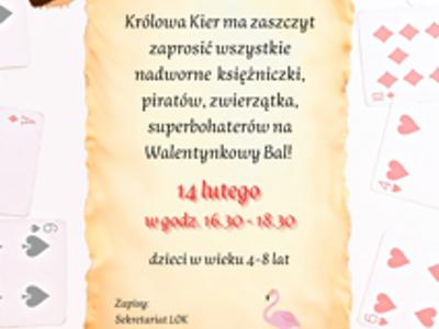 BAL WALENTYNKOWY DLA DZIECI W LWÓWECKIM OŚRODKU KULTURY