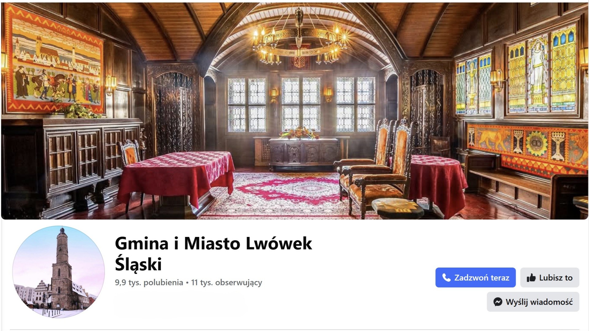 Screen fanpage Gmina i Miasto Lwówek Śląski
