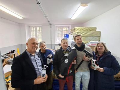 Sprzęt za blisko 100 tysięcy zł trafił w ręce lwóweckiego klubu bokserskiego, fot. 2