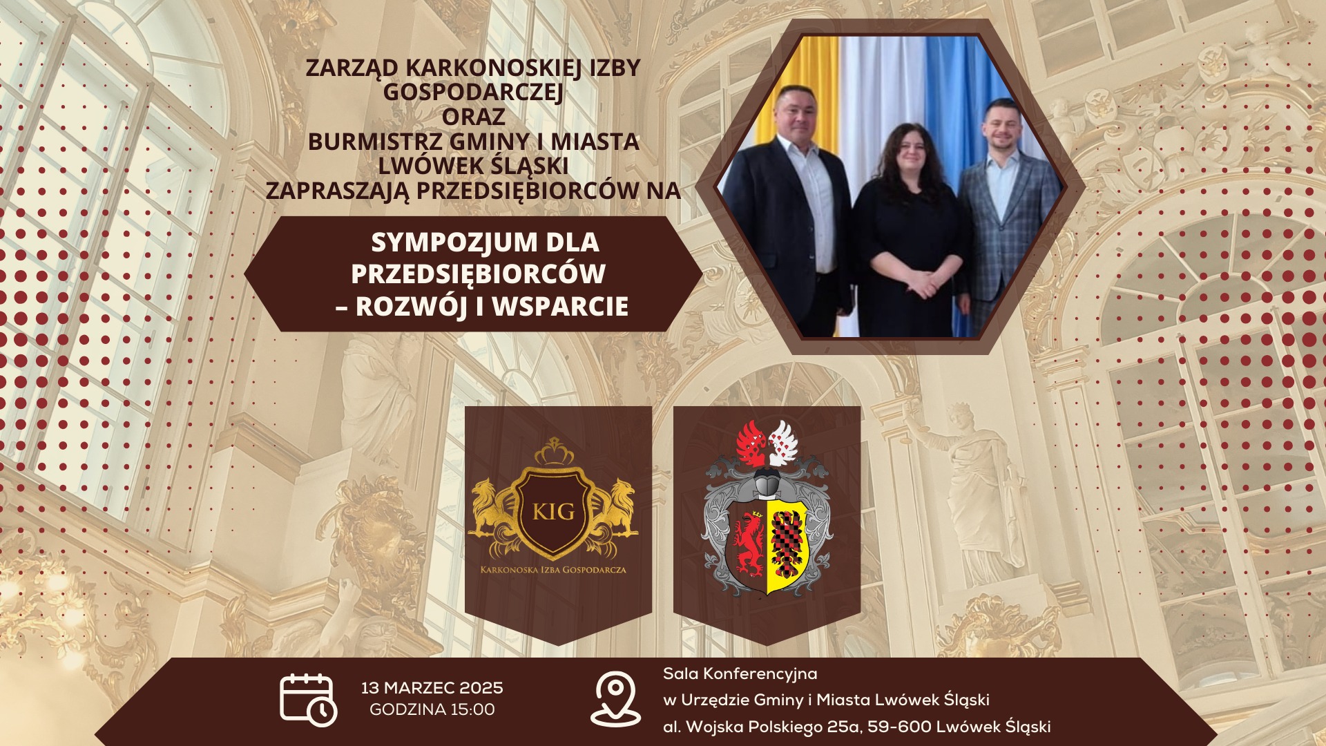 Zaproszenie do Lwówka Śl. na sympozjum dla przedsiębiorców