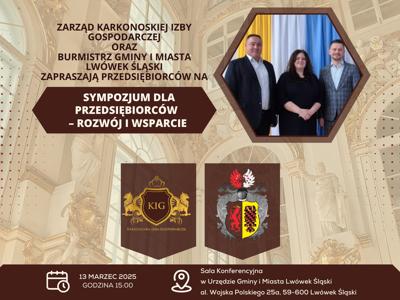 Zaproszenie do Lwówka Śl. na sympozjum dla przedsiębiorców