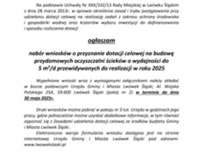 OGŁOSZENIE