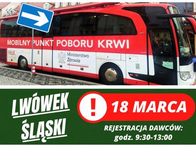 Krwiobus w Lwówku Śląskim