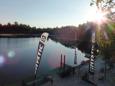 Ośrodek wypoczynkowy nad Oczkiem Rakowickim - dawny Bahama Wake - stan w 2019 r., fot. SW