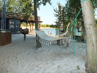 Ośrodek wypoczynkowy nad Oczkiem Rakowickim - dawny Bahama Wake - stan w 2019 r., fot. SW