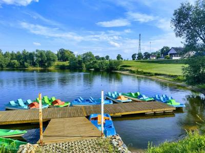 Jezioro Rakowickie latem 2023 r., fot. Marcin Korol
