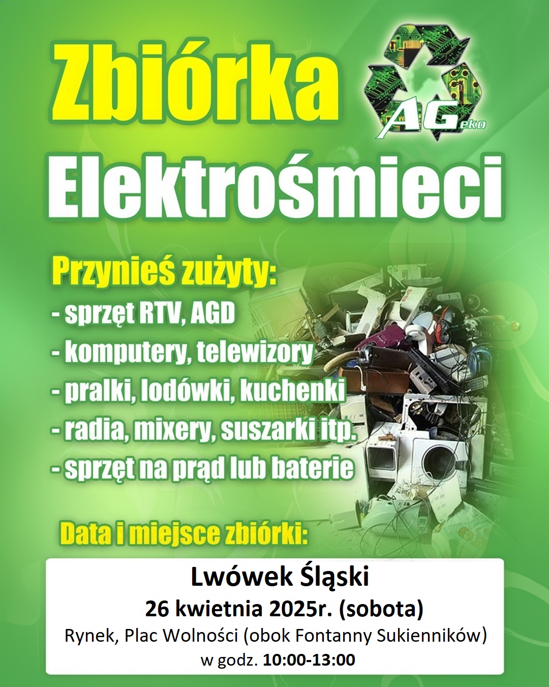 Zbiórka elektroodpadów