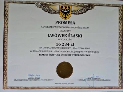 OTRZYMALIŚMY 267 TYSIĘCY ZŁ NA DROGĘ W NASZEJ GMINIE 